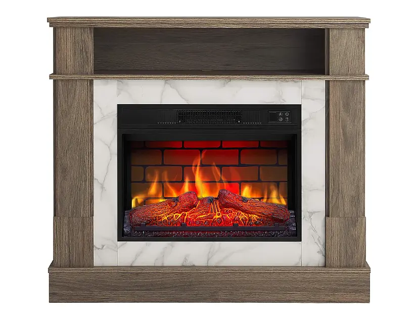 Електрокамін ArtiFlame For Living AF23 ВS дуб сірий
