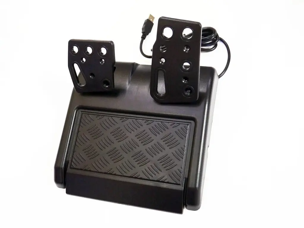 Ігрове кермо з педалями Vibration Steering wheel для пк, PS2, PS3, PC - фото 7