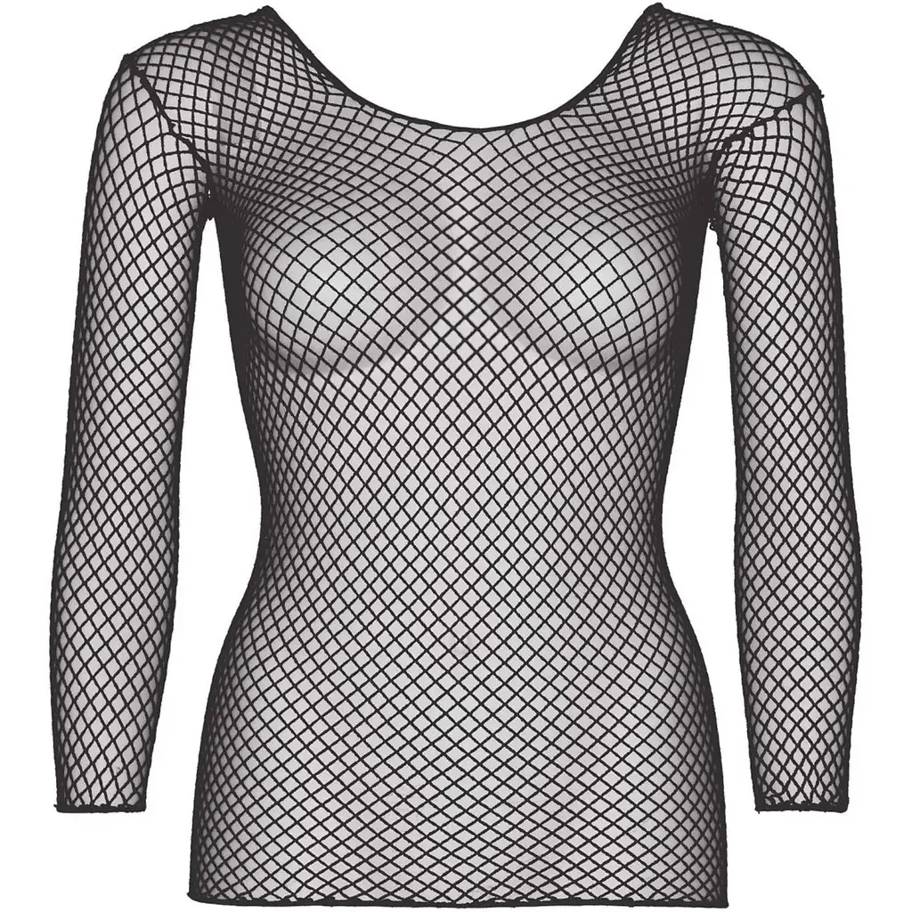 Топ Leg Avenue Long Sleeves T-Shirts Black One Size - фото 3