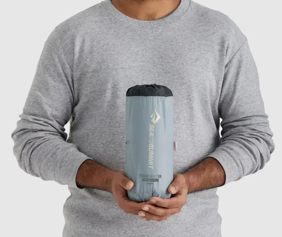 Надувной коврик Sea to Summit Ether Light XR Insulated ASC Mat, Regular Серый - фото 4