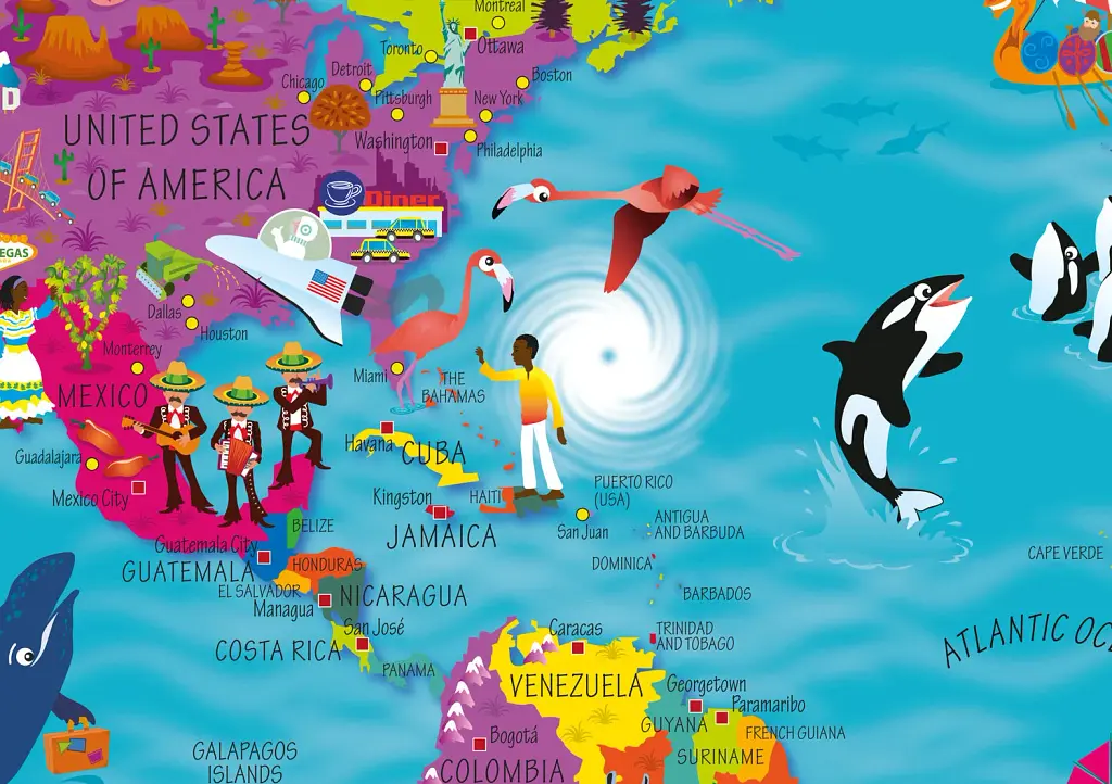 Collins Children’s World Map New - фото 3