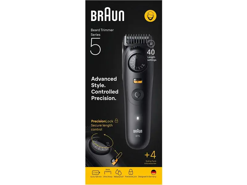 Тример для бороди та вусів Braun Series 5 BT 5520 - фото 8