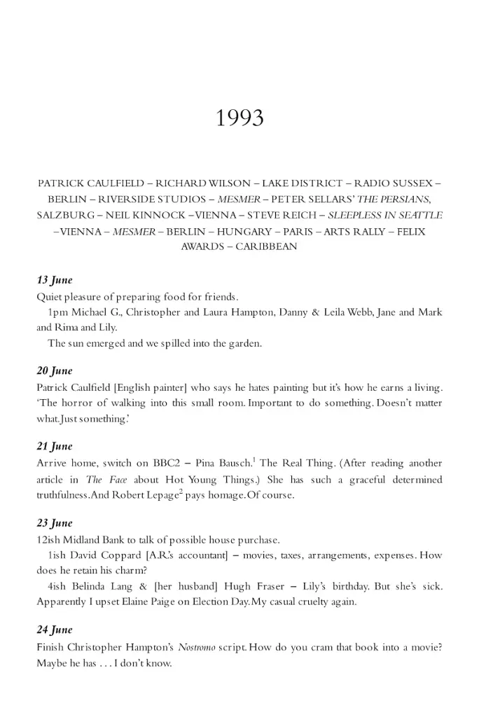 Madly, Deeply. The Alan Rickman Diaries - фото 10