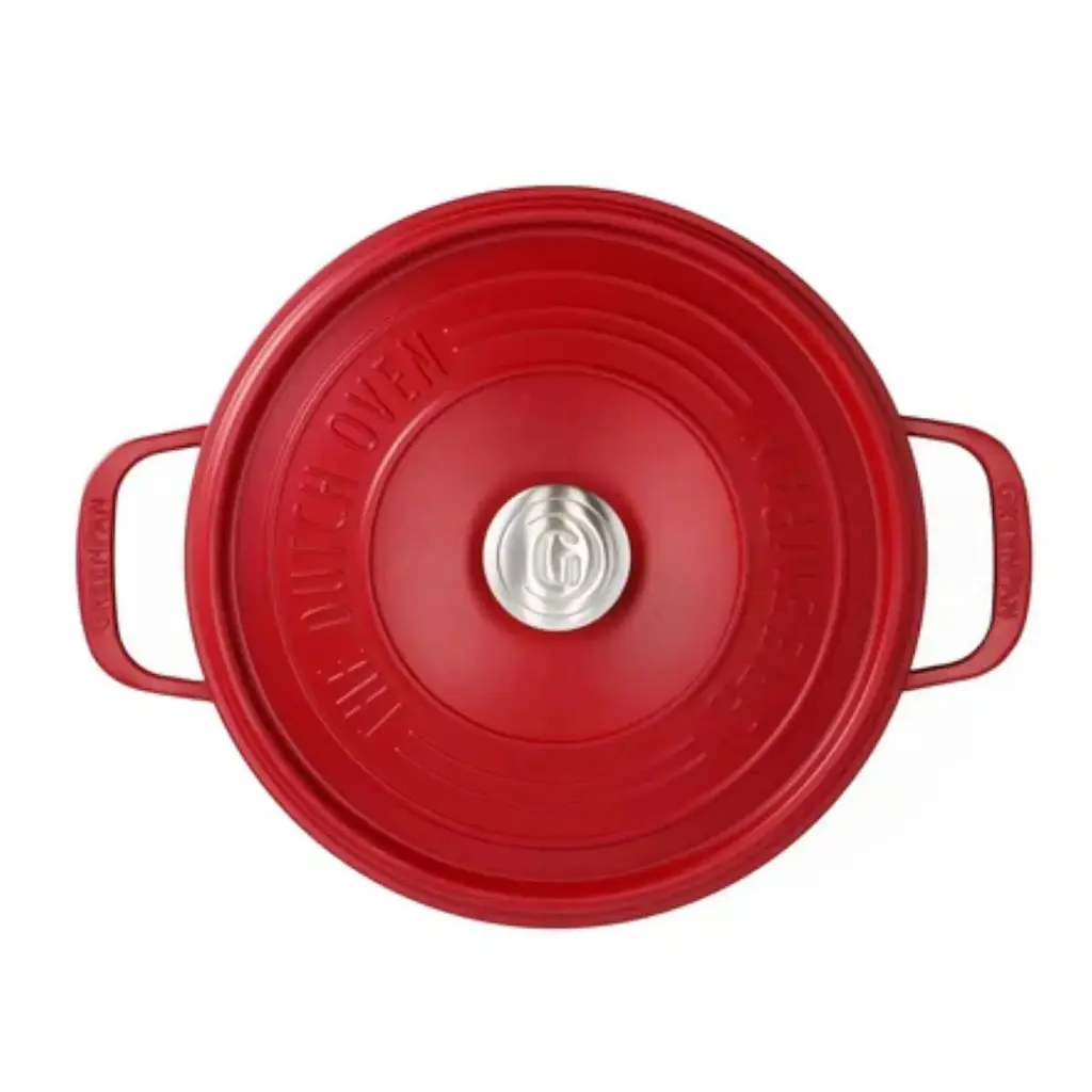 Каструля з кришкою GreenPan Featherweights 22 см 3,3 л з керамічним покриттям червоний (CC005432-001) - фото 2