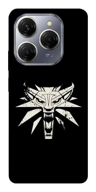 TPU чохол Demsky Wolf medallion для TECNO Spark 20 Pro