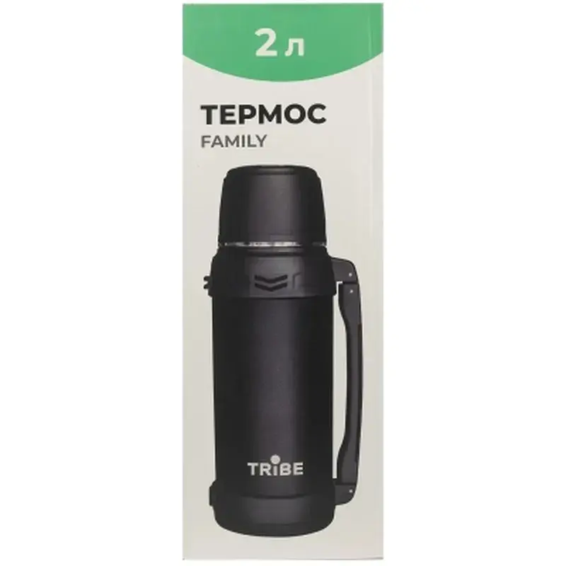 Термос Tribe Family line 2 л Black (T-DG-0001-black) - фото 11