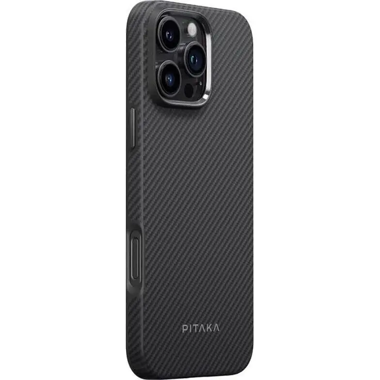Оригінальний протиударний чохол Pitaka Military-Grade Protective Summa Case для iPhone 16 Pro Max 600D Black/Grey (KI1601PMPA) - фото 10