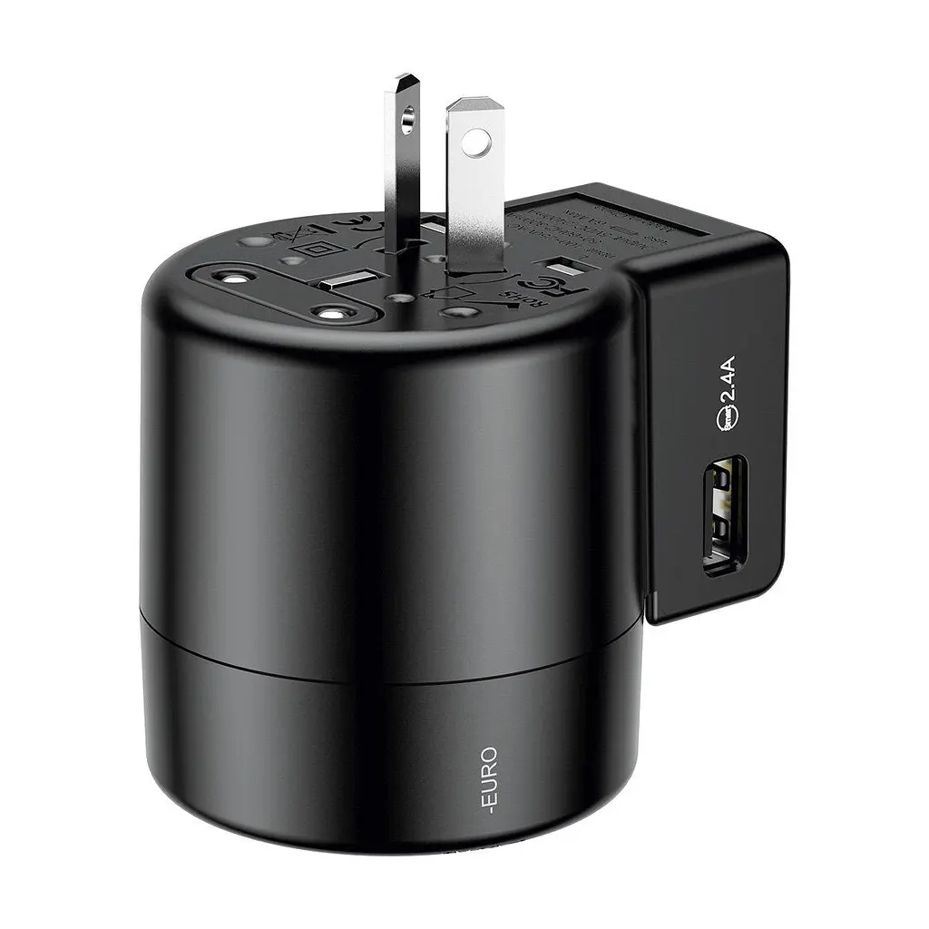 ВЗарядное устройство Baseus Rotation Type Universal Charger Black - фото 4