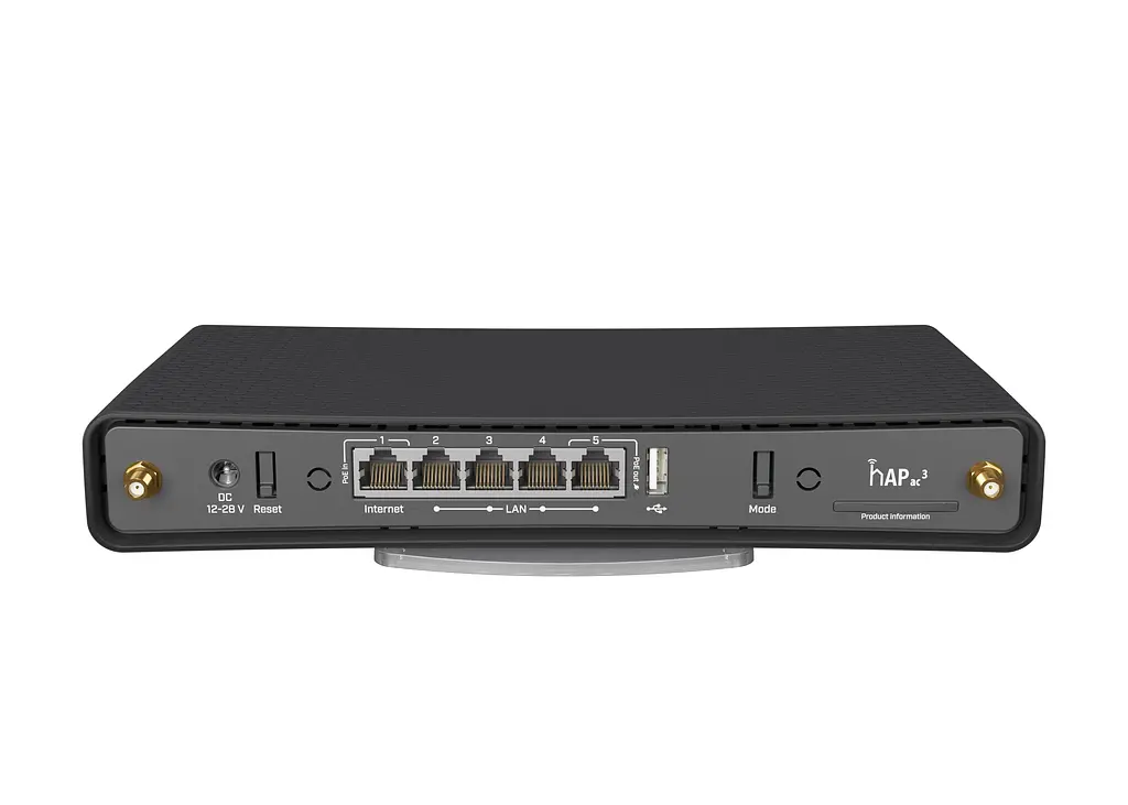 Бездротовий маршрутизатор Mikrotik hAP AC3 (RBD53iG-5HacD2HnD) - фото 3