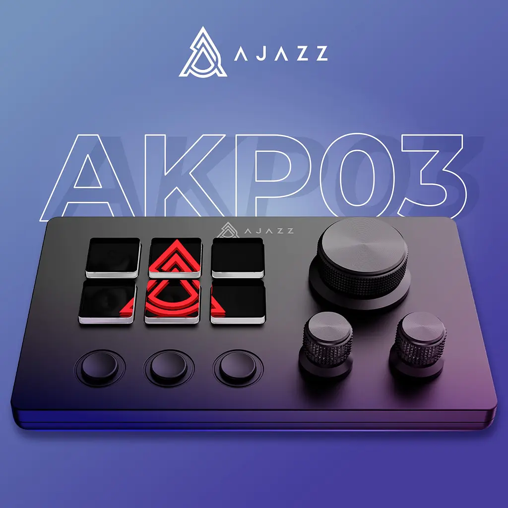 Контролер для стримінгу Ajazz AKP03E Black (AKP03E-B) [156098] - фото 6