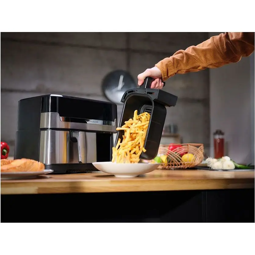 Мультипіч Tefal Dual Easy Fry&Grill Air Fryer EY905D10 [99149] - фото 6