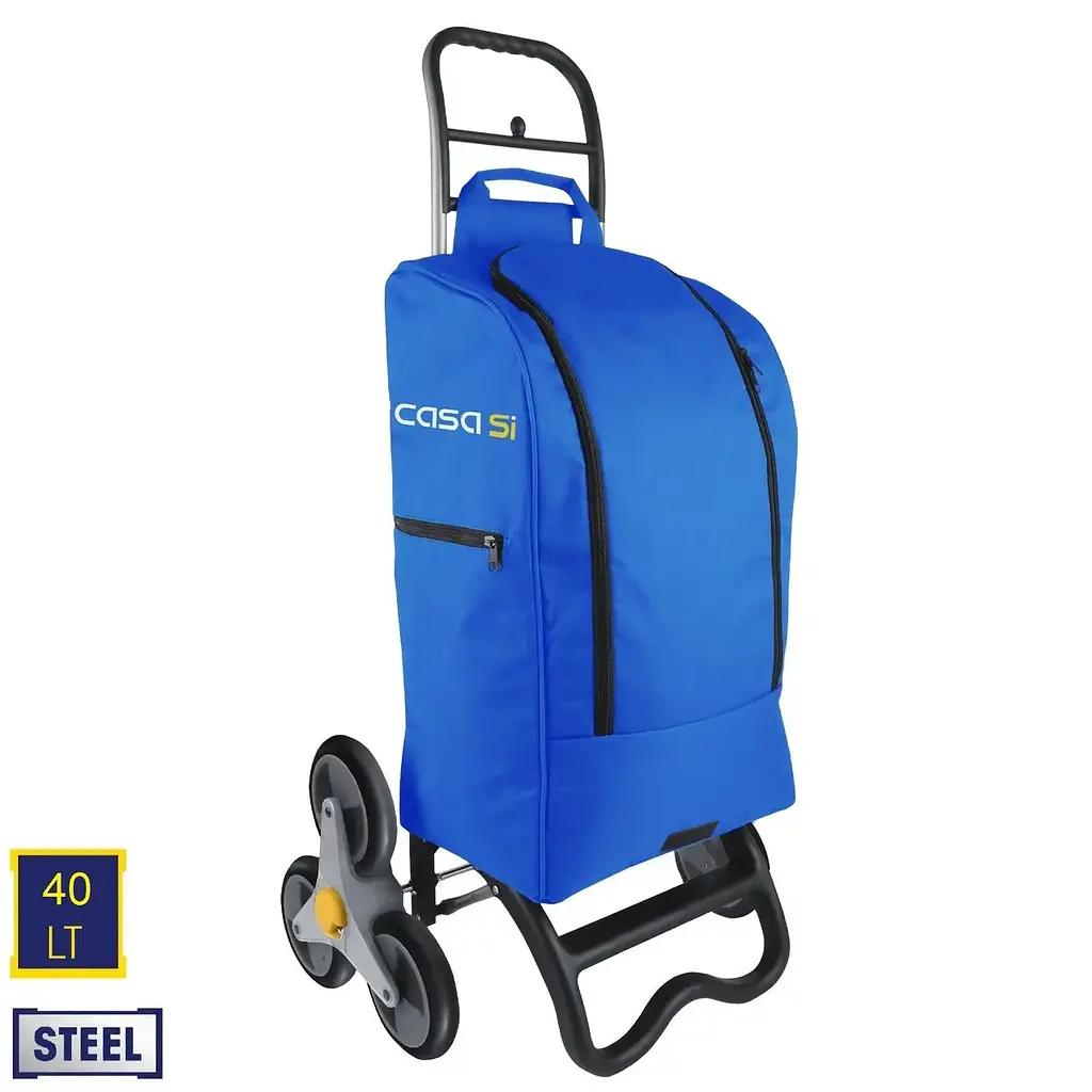 Сумка-візок Casa Si Buddy до 25 кг синя - фото 2