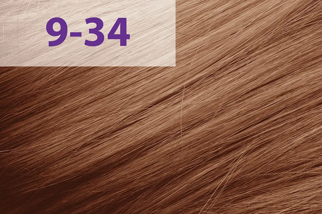 Професійна крем-фарба jNOWA Professional Chromatic Save Siena, відтінок 9/34, 90 мл - фото 2