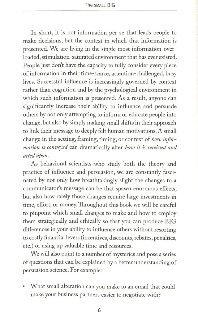 The Small Big. Small Changes That Spark Big Influence - фото 12