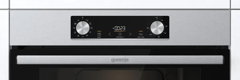 Духовой шкаф Gorenje электрический 77 л, A+, дисплей, нержавеющая сталь - фото 7