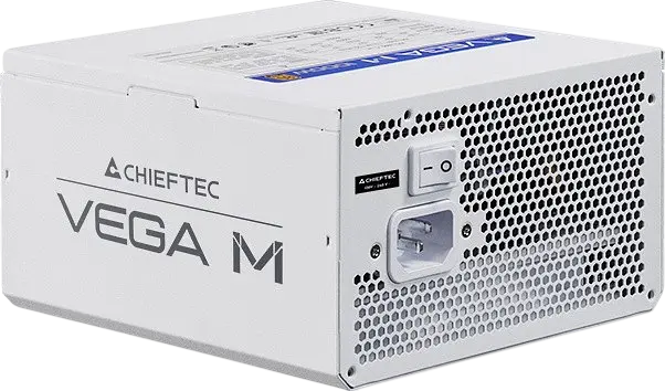 Блок живлення Chieftec VEGA M WHITE 1000W 80+ Gold (PPG-1000-CW) - фото 2