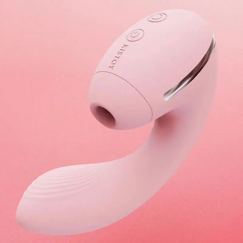 Вакуумный вибратор KisToy Tina Mini Pink - фото 2