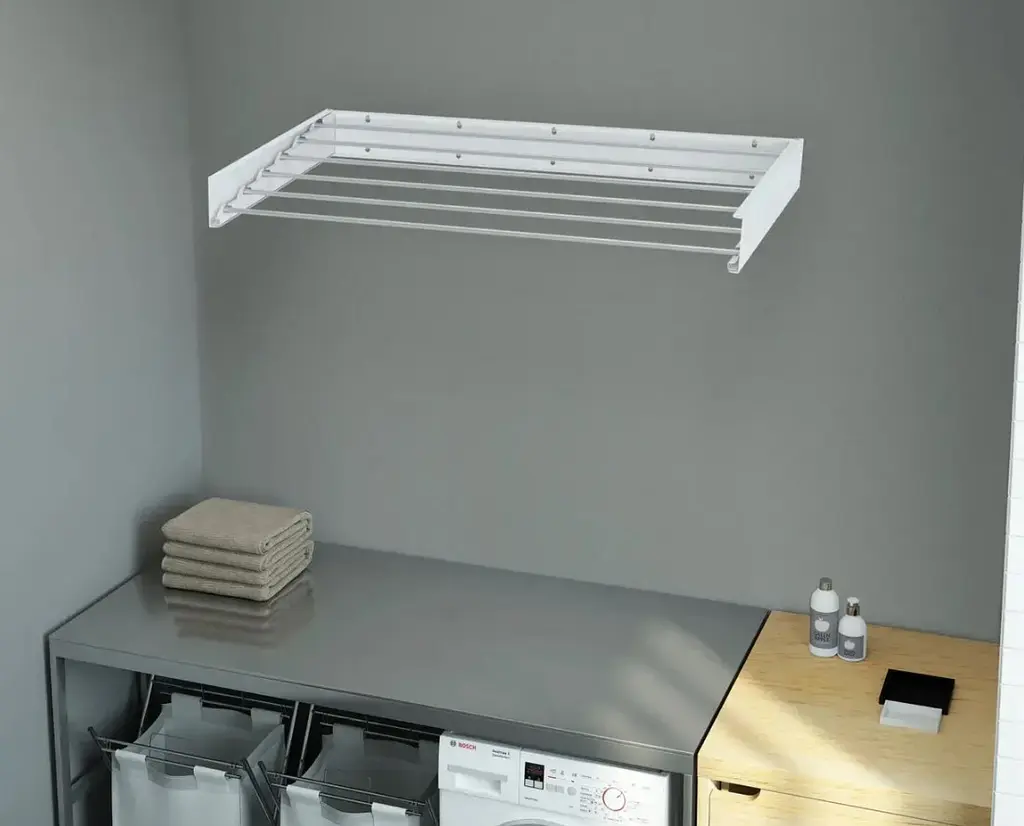 Сушарка для білизни настінна Colombo Ghost White (SP100W) - фото 4