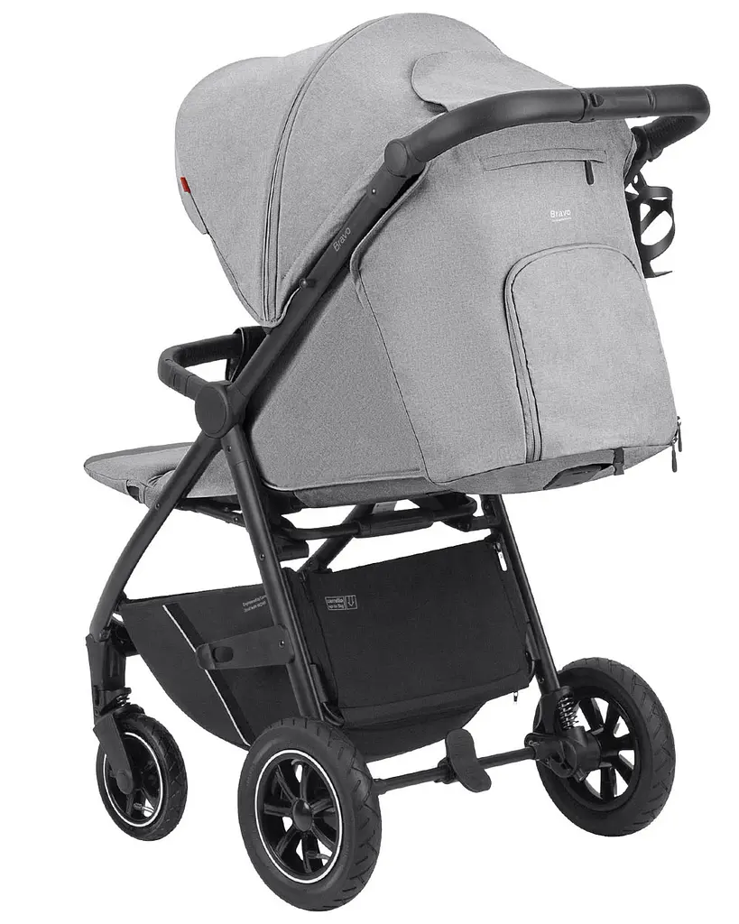 Коляска прогулочная в трех позициях Bravo CARRELLO от 6 месяцев (22 кг) Оранжевый - фото 6