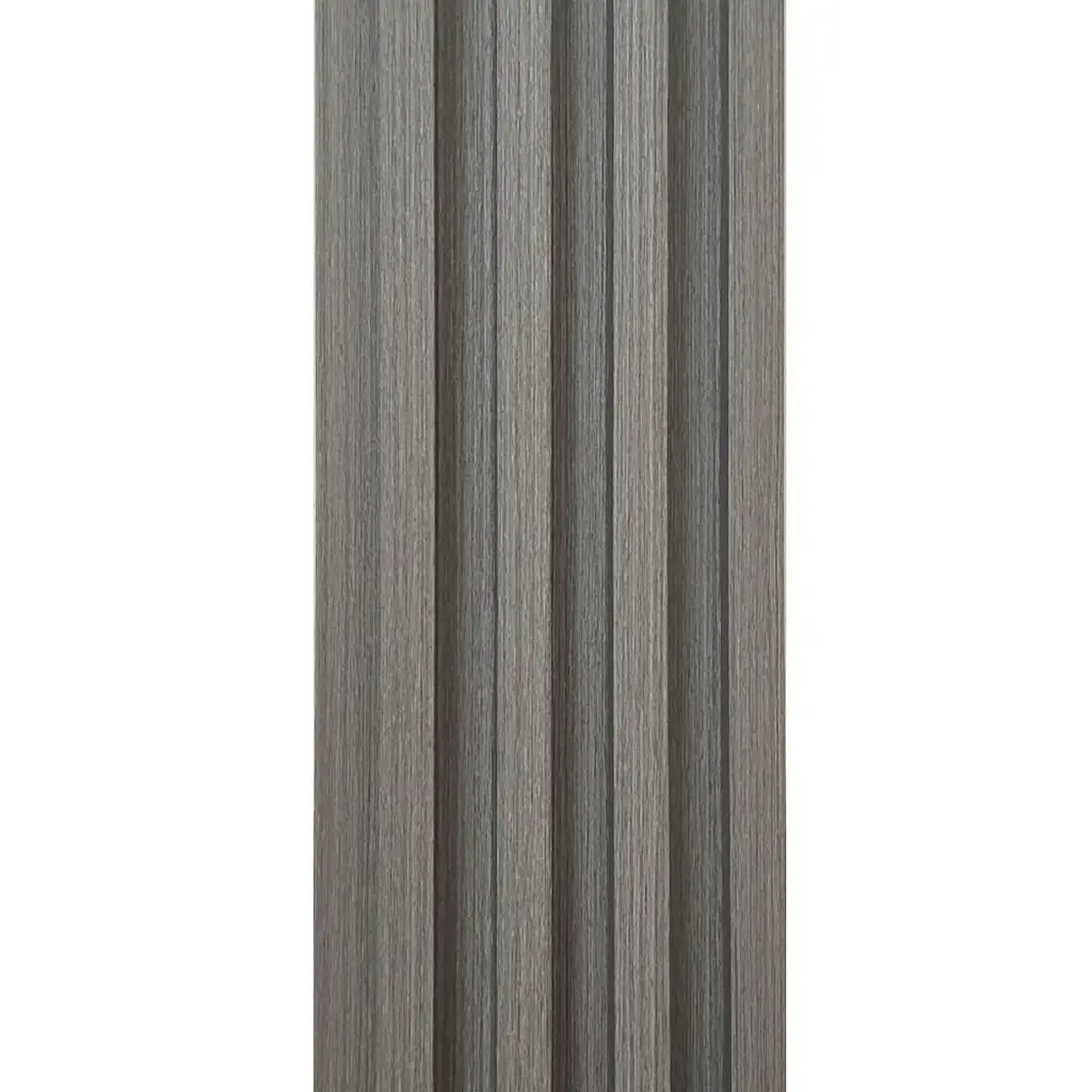 Декоративна стінова рейка Sticker Wall 160x23x3000мм (D) SW-00001530 Сіра - фото 5