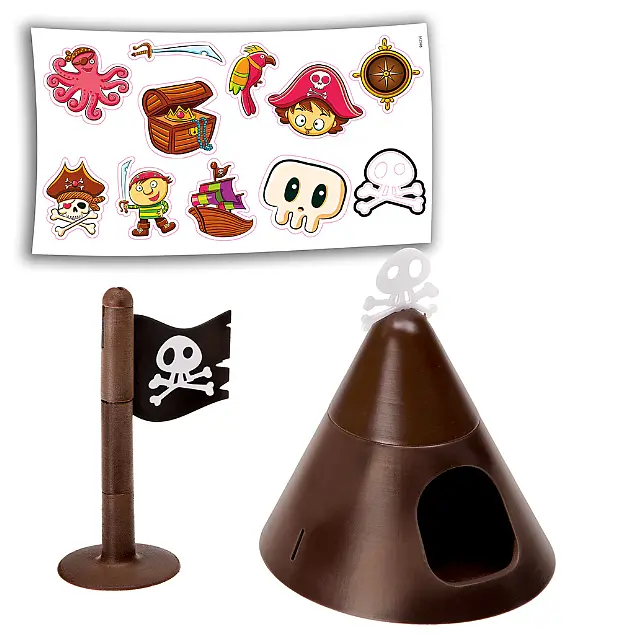 Клітка для хом'яків Ferplast Criceti 9 Pirates чорна 46х29.5х23 см 57009061 - фото 9