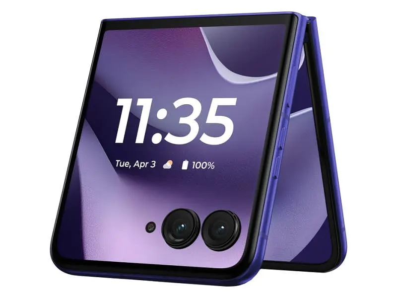 Смартфон Motorola Razr 70 Ultra 16/512GB Orient Blue (PBB20000) - фото 5