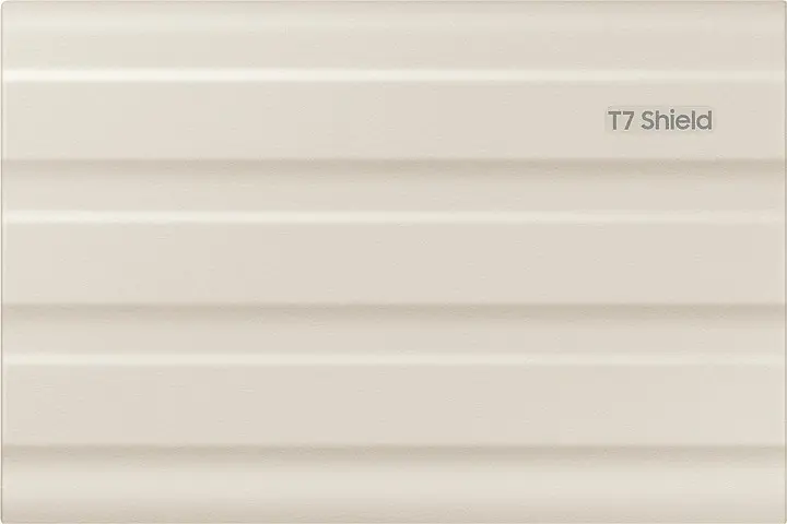 Накопичувач зовнішній SSD 2.5 USB 2.0TB Samsung T7 Shield Beige (MU-PE2T0K/EU) - фото 2