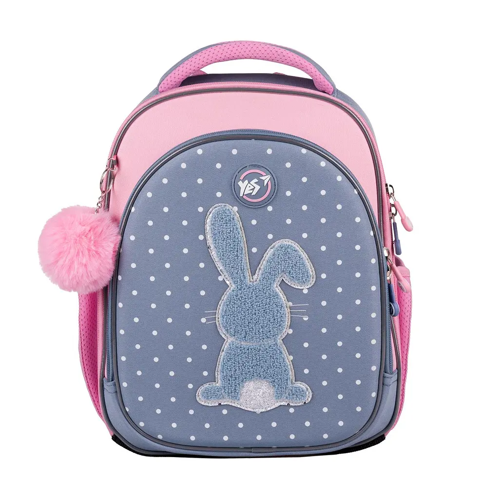 Рюкзак каркасний "Yes" S-109 Р-25 Lovely Bunny 2від.,2карм. №559876 - фото 3