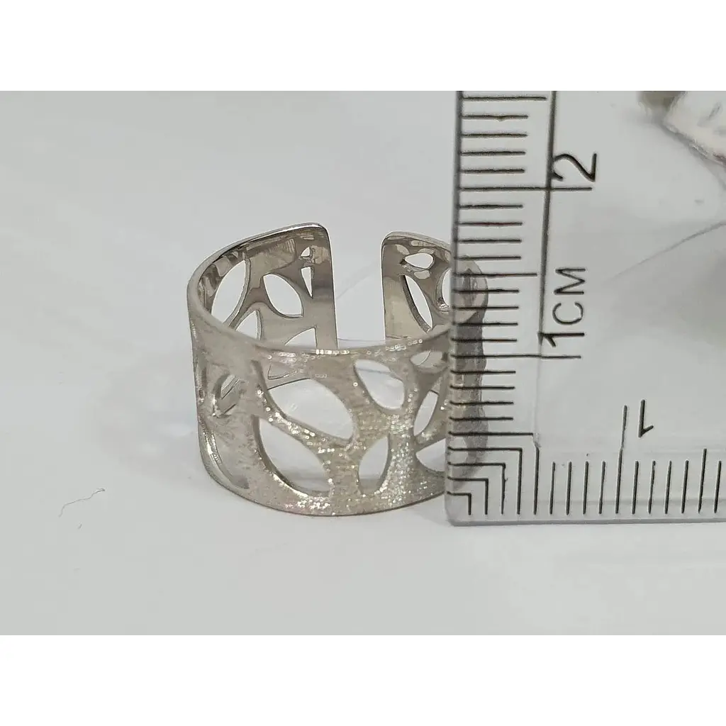 Срібне незамкнене кільце Qvaliz. 90101320МАТ 17 - фото 6