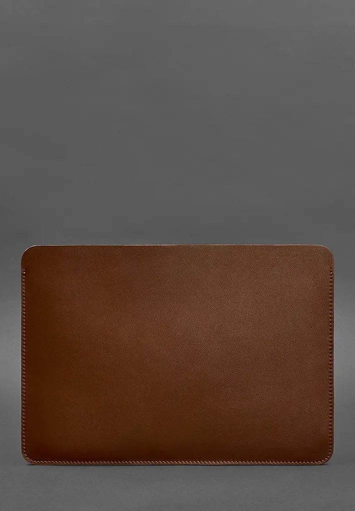 Чохол із натуральної шкіри BlankNote для MacBook 13 дюйм Світло-коричневий - фото 2