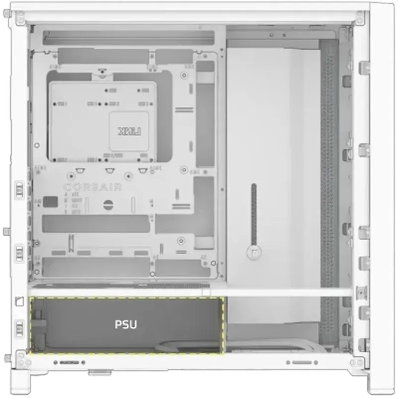 Корпус для ПК Corsair FRAME 4000D RS ARGB White (CC-9011297-WW) - фото 4