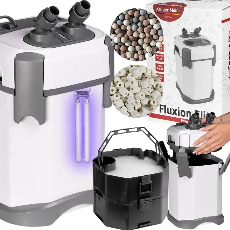 Зовнішній фільтр Kruger Meier Fluxion Elite 1000 UVC PRO для акваріумів 80-180 літрів - фото 14