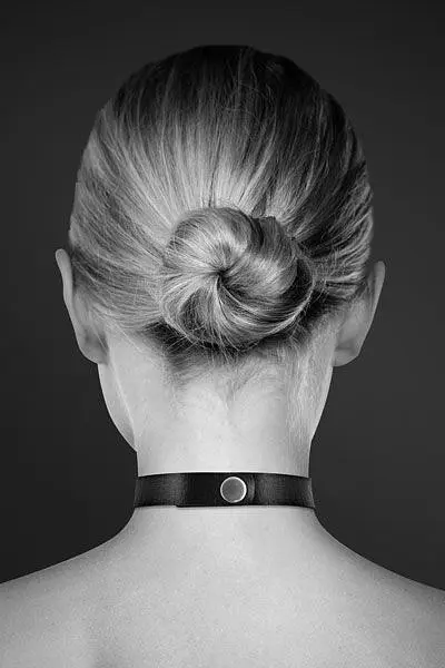 Чокер з сердечком Bijoux Pour Toi - HEART, екошкіра - фото 2