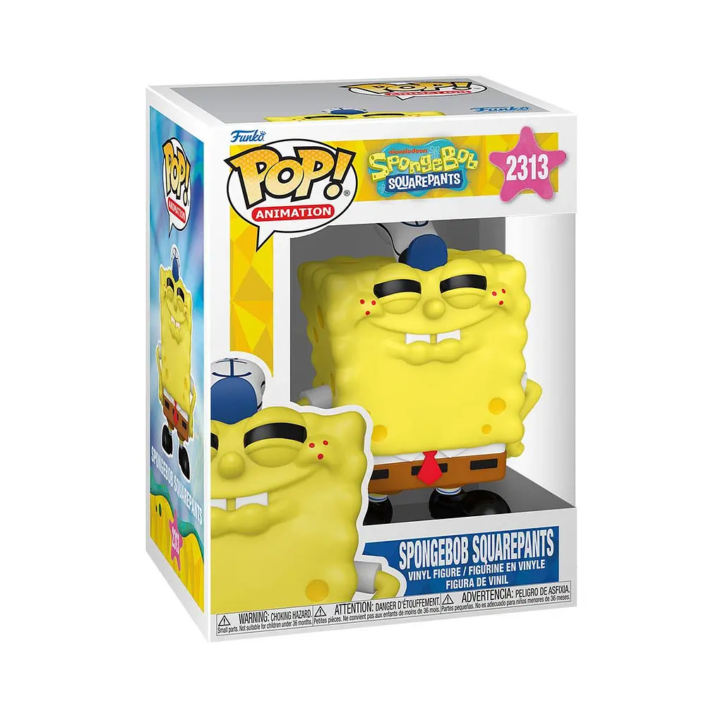 Ігрова фігурка FUNKO POP! серії "Губка Боб Квадратні Штани" - ГУБКА БОБ (ПОСМІХАЄТЬСЯ) Funko 90363