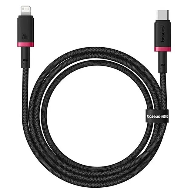 Кабель Baseus Dura Series Cable Type-C to Lightning 20W 1m P10377800U01-01 Black-Red - фото 2