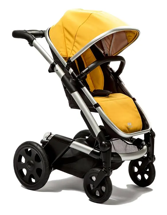 Универсальная коляска 2 в 1 Heetee Mayfair, Black/Mustard чорний з жовтим (MF1.N.2P.BMT) - фото 7