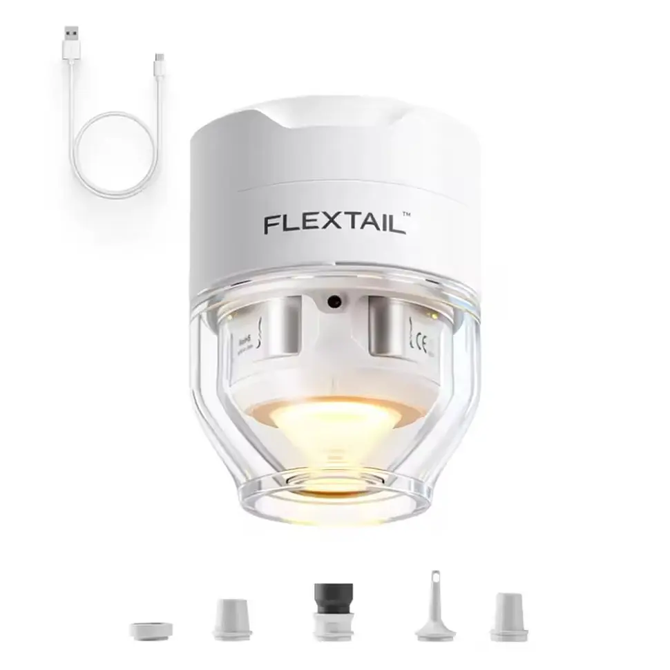 Насос-ліхтар кемпінговий Flextail Tiny Pump 3X, білий