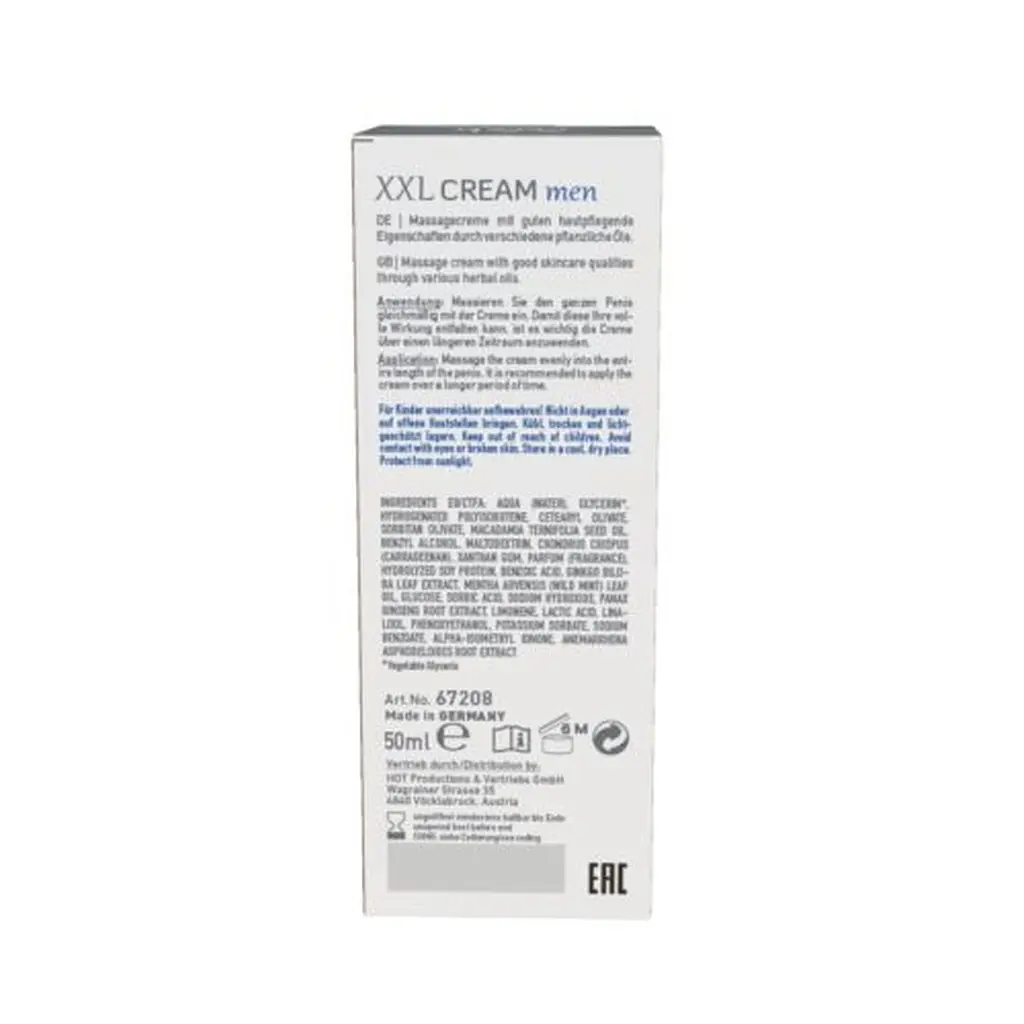 Крем для збільшення пеніса Hot Shiatsu XXL Cream 50 мл - фото 6