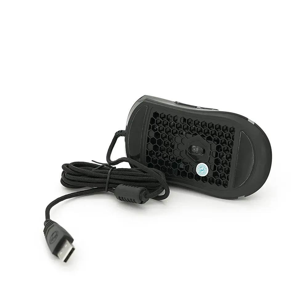 Миша провідна iMICE T60, 7 кнопок, 1200/2400/4800/7200 DPI, Led Lighting, 1,8м, Windows XP/Vista/Win7/8/10 Mac OS X, Black, COLOR BOX, Q50 - фото 5