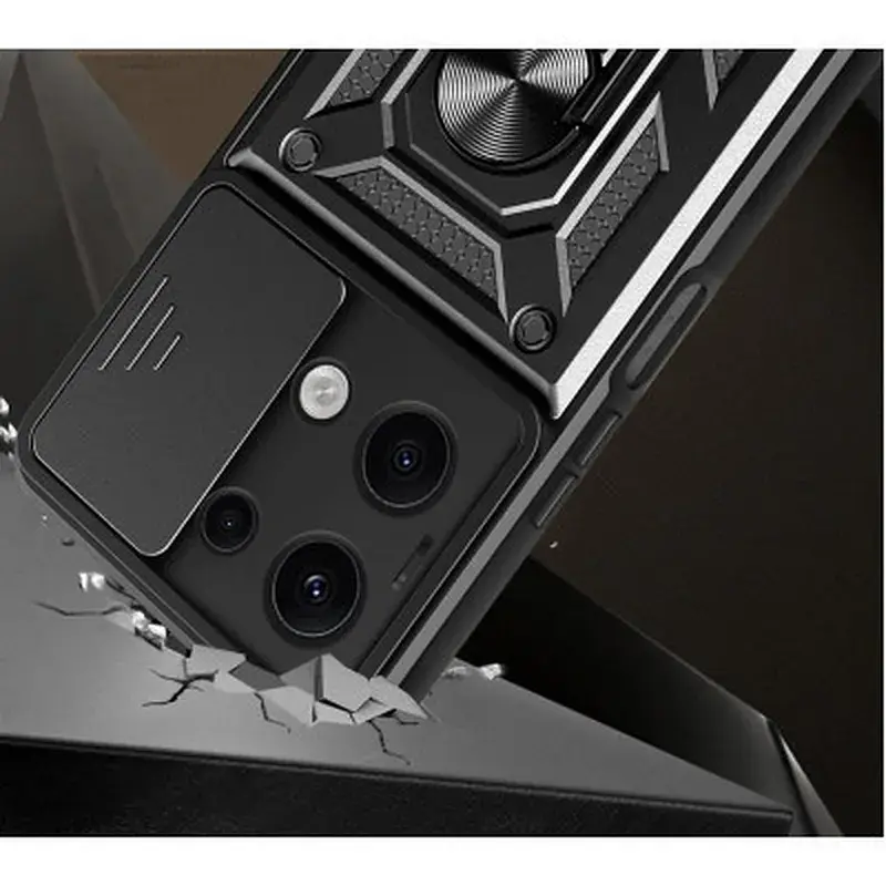 Чохол до мобільного телефона BeCover Military Xiaomi Redmi Note 13 5G Black (711030) - фото 6