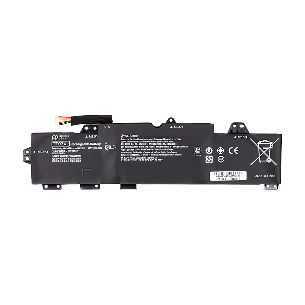 Акумулятор до ноутбука HP EliteBook 850 G5 (TT03XL) 11.55V 4850mAh PowerPlant (NB462131)