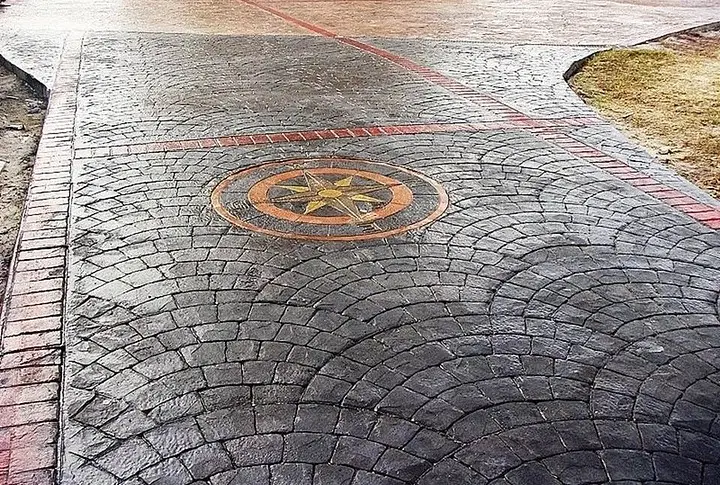 Гибкий полиуретановый штамп – форма для оттиска по бетону и штукатурке A.N.B. КОМПАС - фото 2