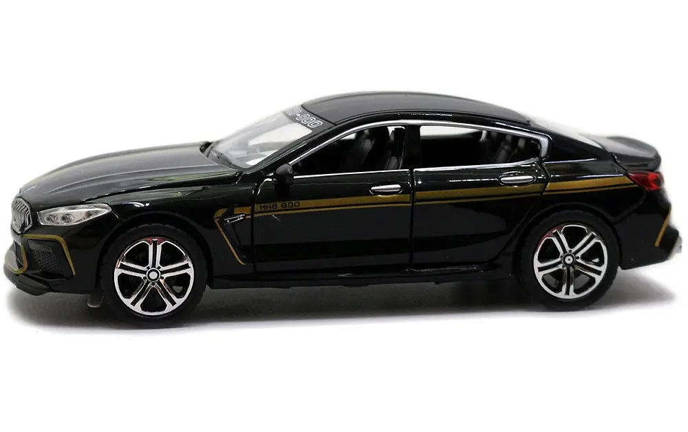 Колекційна металева модель автомобіля АвтоЕксперт BMW MH8 800 Manhart з інерцією, світлом та звуком 1:32 - фото 4