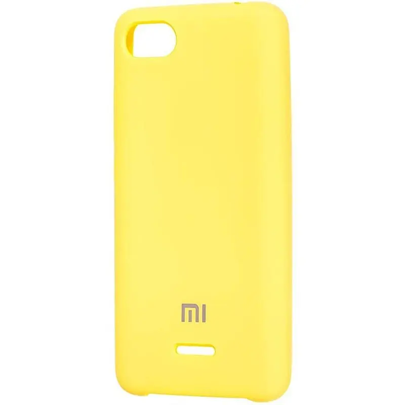 Чохол-накладка Toto Silicone Case Xiaomi Redmi 6 Lemon Yellow - фото 2