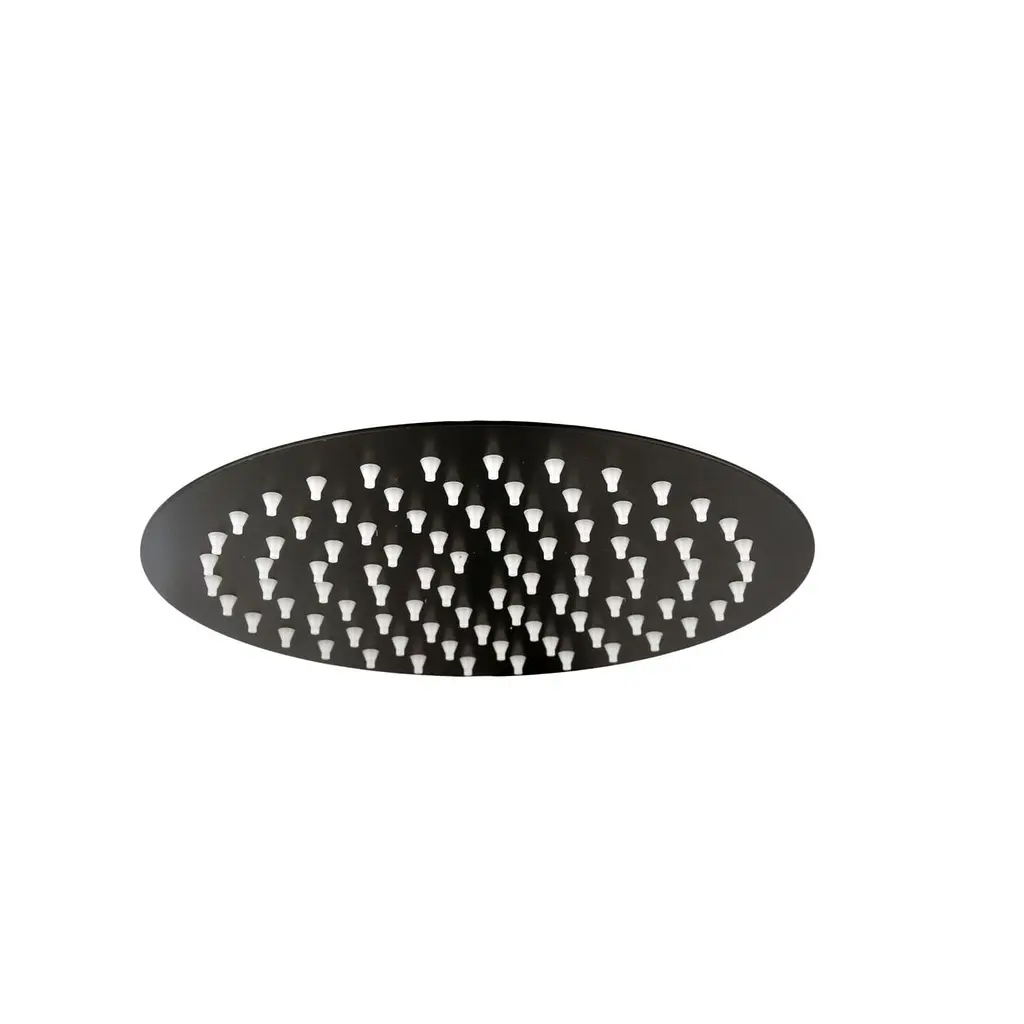 Верхній душ Globus Lux ST-0250-R-BB, Чорний матовий - фото 2