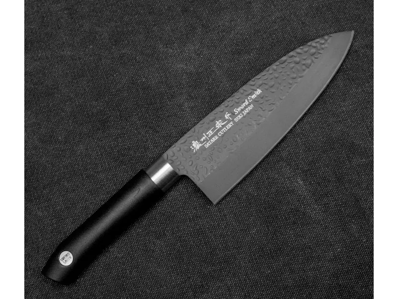 Кухонний ніж Деба Satake Swordsmith Black 16 см (805-759) - фото 2