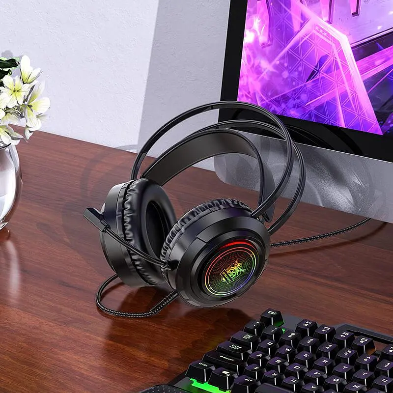 Навушники Borofone Surpass Gaming headphones BO103 чорні - фото 2