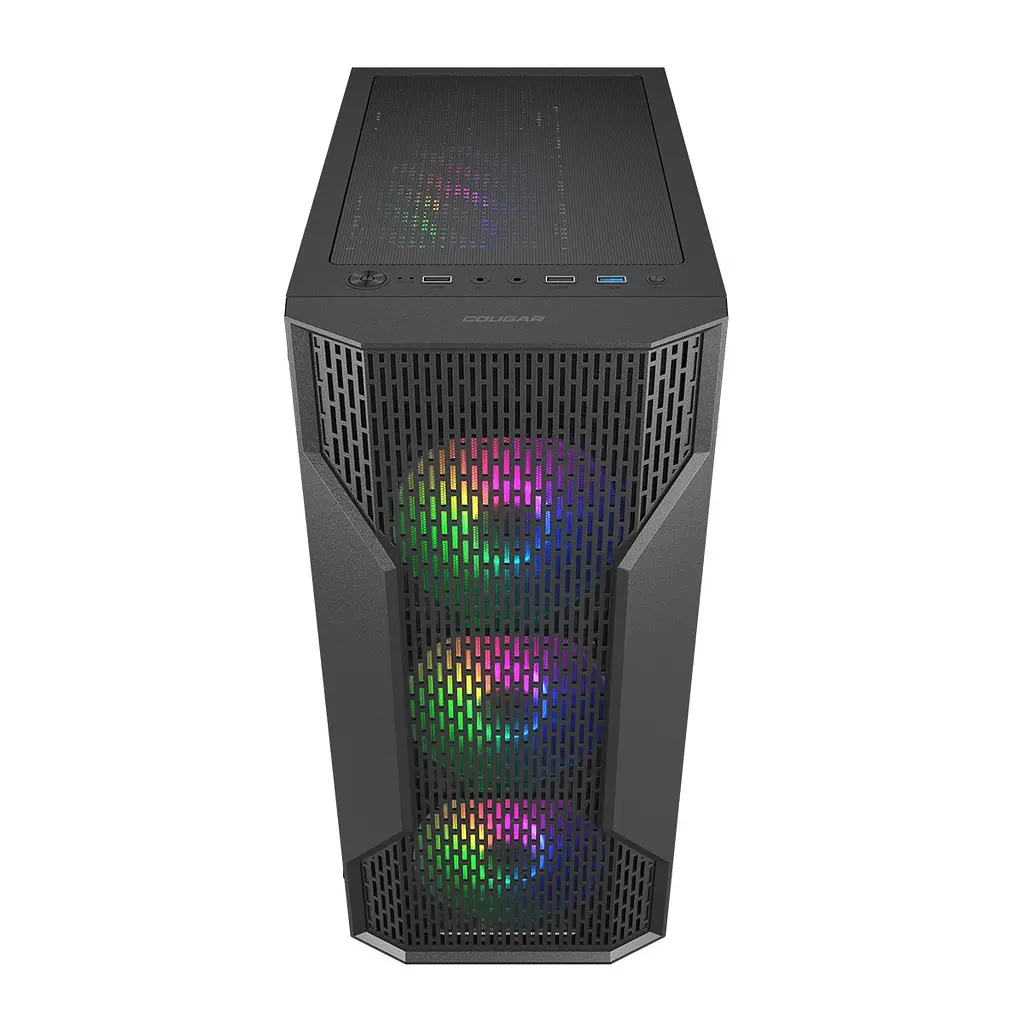 Корпус Cougar MX110 RGB Чорний без БЖ - фото 4