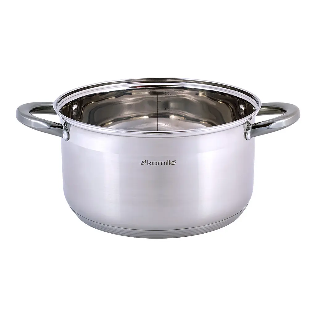 Каструля Kamille KM-4924 5.0 л - фото 3