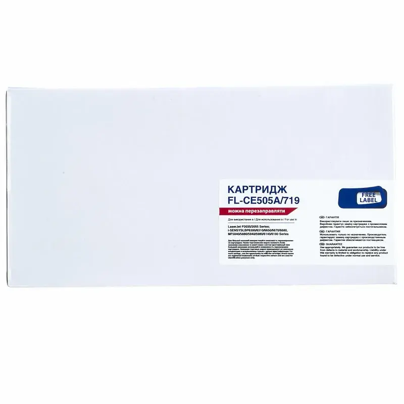 Картридж FREE Label HP LJ Q2612A/CANON 703 (FL-Q2612A/703) - фото 2
